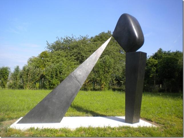 Gite Dans Parc De Sculptures - Gite "Pondichery" Port-Mort Bagian luar foto